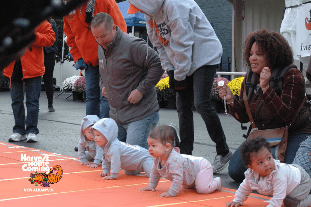 Harvest Homecoming Baby Crawl Contest
