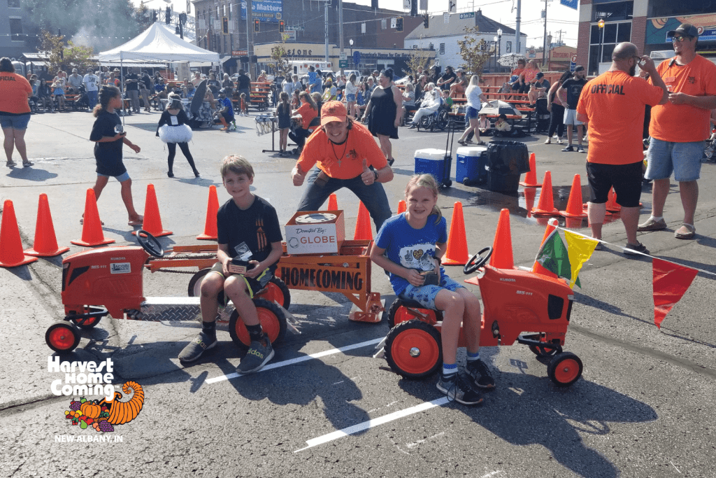 Harvest Homecoming Kids Tractor Pull