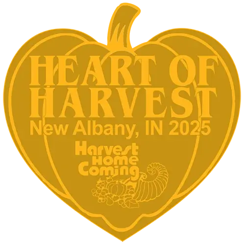 2025 Heart Of Harvest Harvest Homecoming Gold Pin