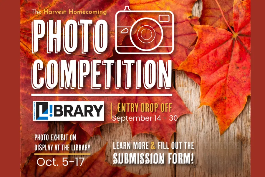 Floyd County Library Harvest Homecoming Photography Competition