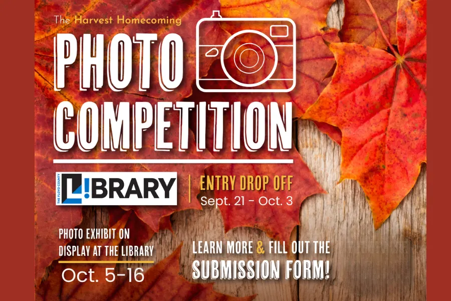 Floyd County Library Harvest Homecoming Photography Competition